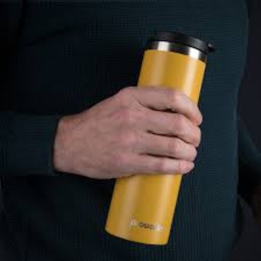 THERMOS TRAVEL MUG YELLOW 400ML